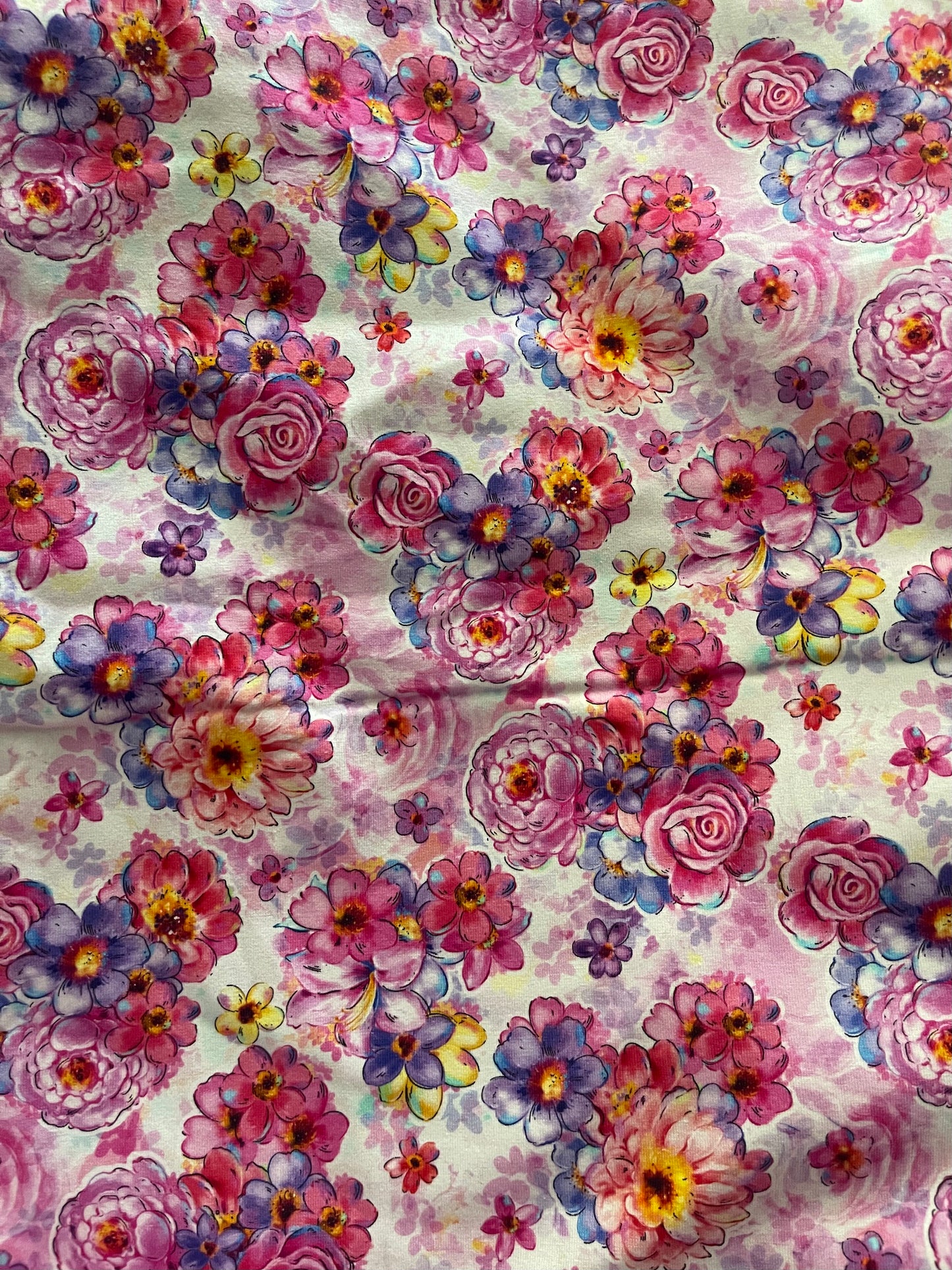 Pink Floral Heads