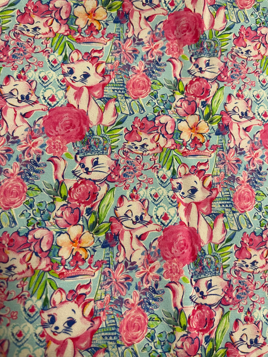 Floral Kitten