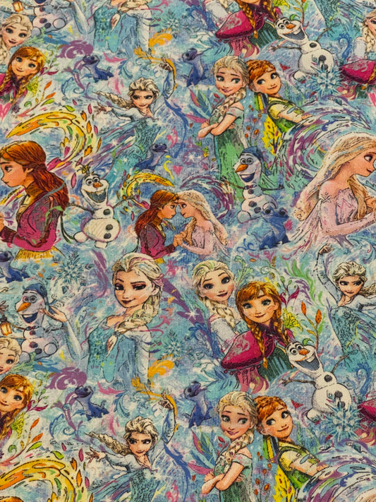Artistic Frozen Sisters
